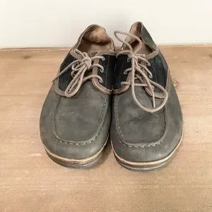 OluKai | Shoes | Olukai Mens Leather Saddle Shoes Black Size  display picture 1